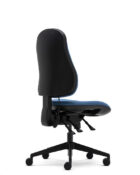 Orthopaedica 90 - ergonomic office chair with upholstered seat and back, pump up lumbar and adjustable mechanisms .