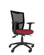 Ergonomic mesh office chair designed for cooling comfort and personalised posture alignment