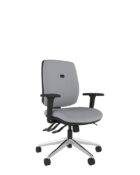 Ergonomic task chair with advanced support features to reduce fatigue and improve posture