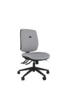 Coco medium back chair with adjustable ergonomic features ideal for office or home use - no arms