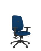 Coco ergonomic chair with premium moulded back and durable ergonomic features including arms, waterfall seat and posture support back