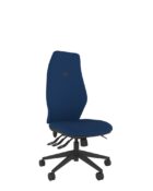 Ergonomic office chair with heavy-duty three-lever mechanism and adjustable seat depth