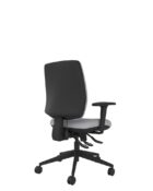 Coco ergonomic task chair featuring adjustable tension control for smooth recline based on body weight - medium back and small seat