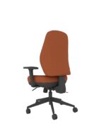 Loco -ESC21. Ergonomic office chair with ratchet back height adjustment for tailored upper spine support