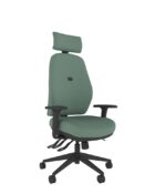ESC21 Ergonomic office chair with headrest and adjustable lumbar support for neck and back comfort