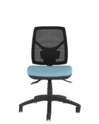 Athlete task chair supporting up to 150kg and a 5-year warranty. Mesh, square back ergonomic chair from the Athlete range.
