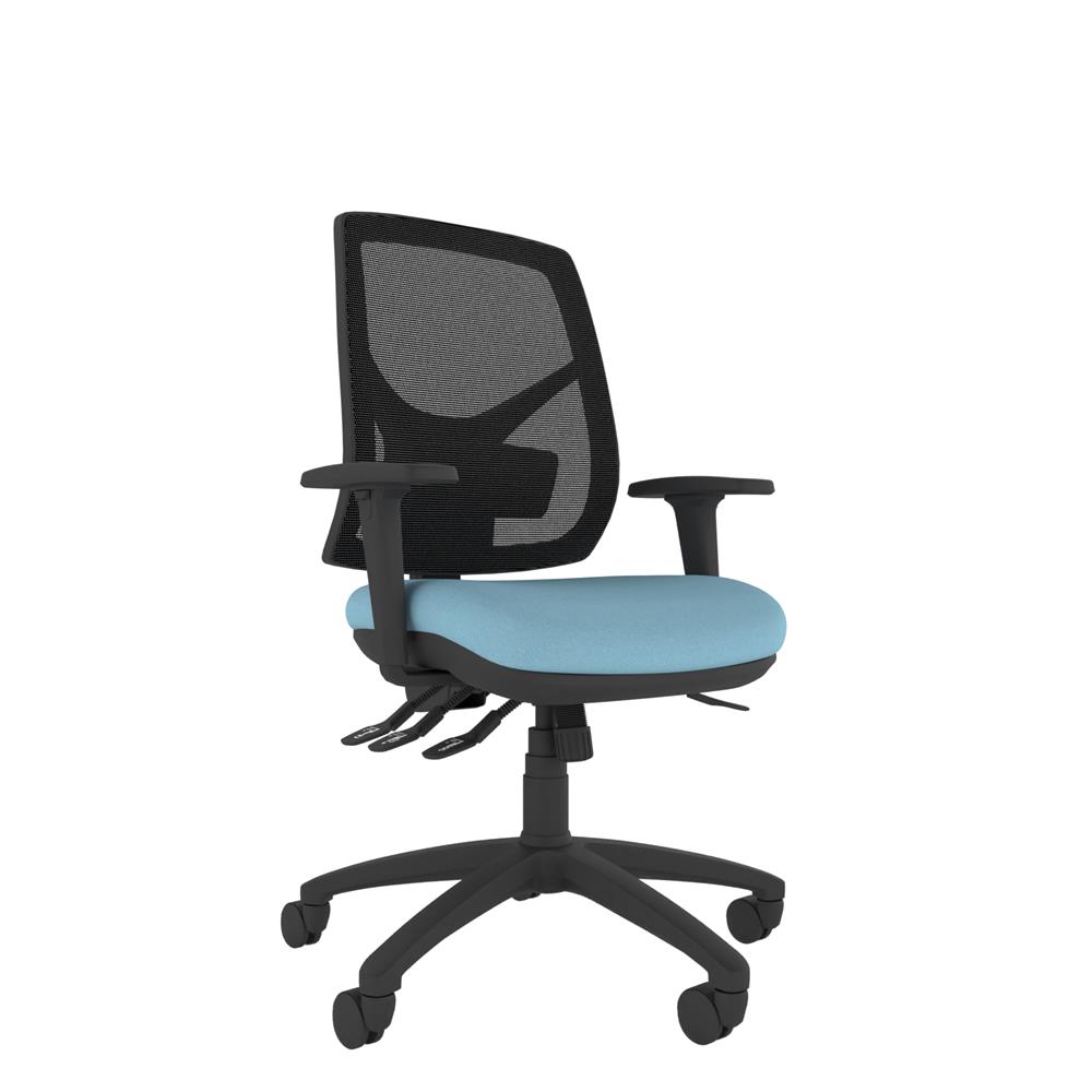 Athlete - Ergonomic chair with heavy-duty mechanism for easy seat height and tilt control