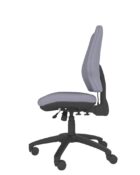 Side View - High back ergonomic chair with moulded foam seat and backrest, providing lasting comfort and reliable daily performance.