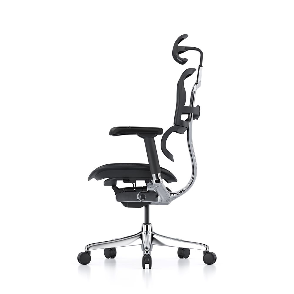 Side view of the Comfort Ergohuman Elite G2 Mesh Back Office Chair