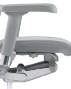 Zoomed in on the adjustable 5D arms and mesh seat & back on the Comfort Enjoy Elite G2 ergonomic office chair