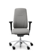 Flokk RH Logic 220 high back ergonomic office chair with adjustable lumbar support and arms.