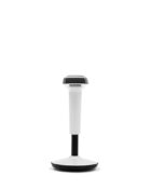 Lyft ergonomic stool in white, perfect for collaboration spaces and impromptu meetings