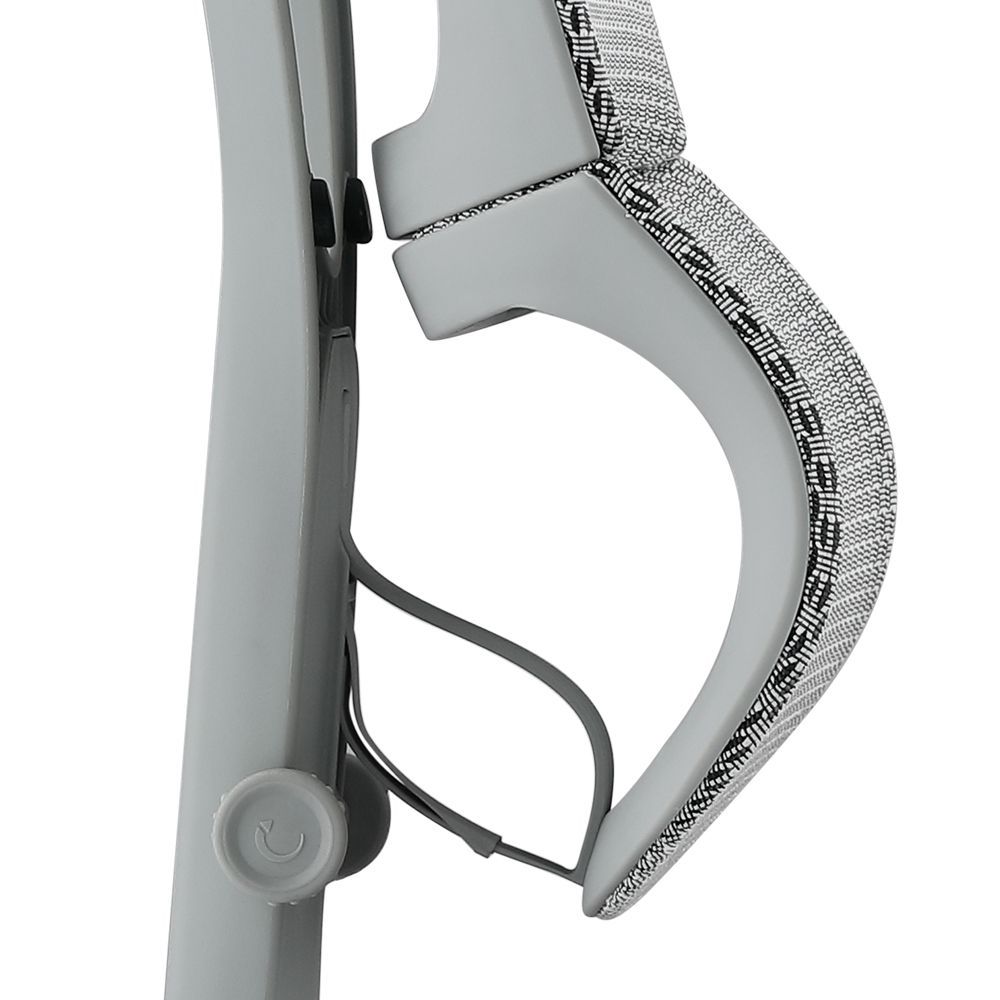 Back view of Mirus Elite G2 ergonomic mesh back task chair showing adjustable lumbar support.