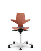 Flokk HÅG Capisco Puls ergonomic office chair with saddle-style seat and adjustable tilt. Great for use with height adjustable desking.