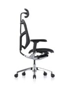 Side view of Enjoy Elite G2 showing adjustable lumbar support and 5D adjustable armrests.