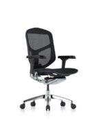 Side view of Enjoy Elite G2 showing 5D adjustable armrests.