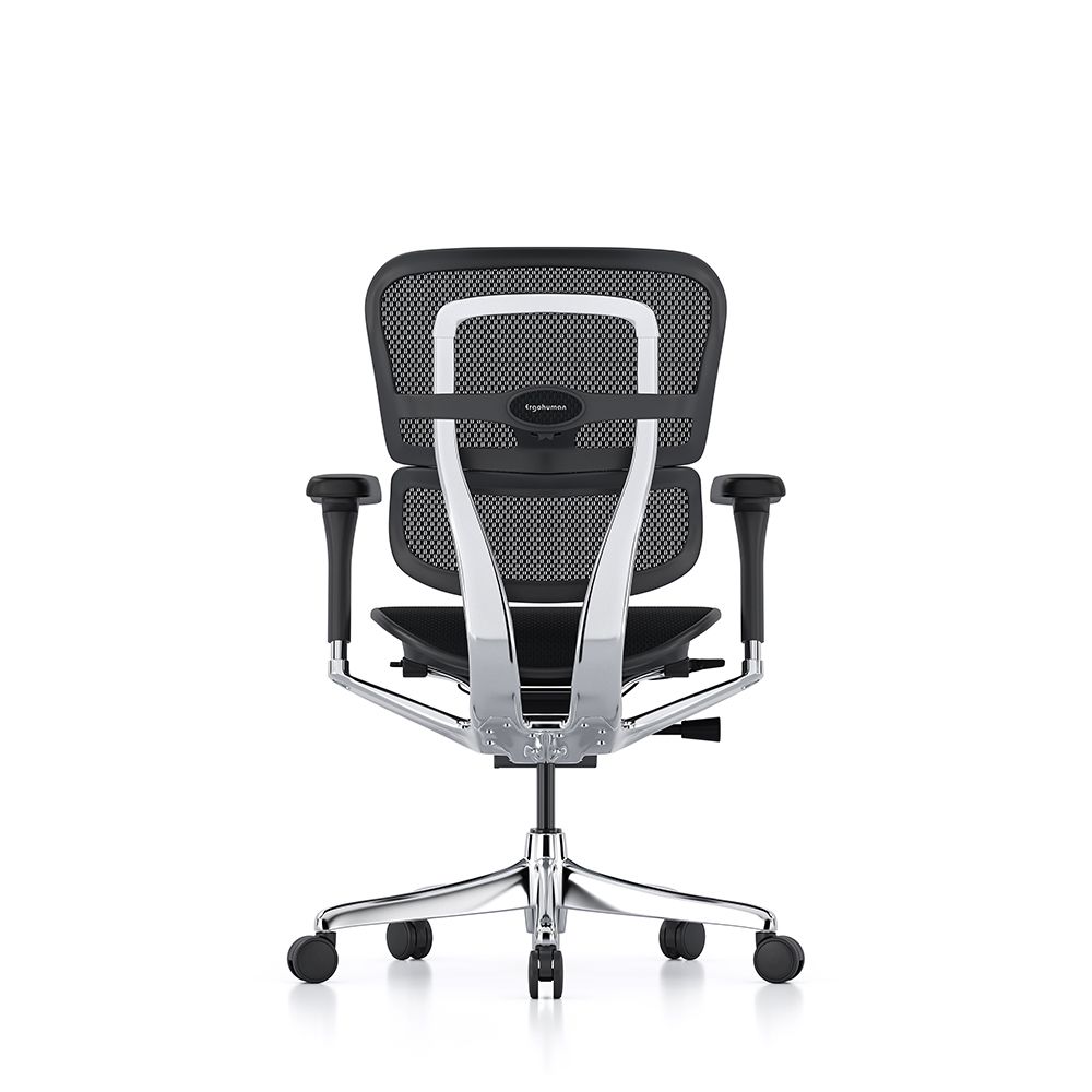 Ergohuman Elite G2 ergonomic office chair with mesh back and adjustable arms.