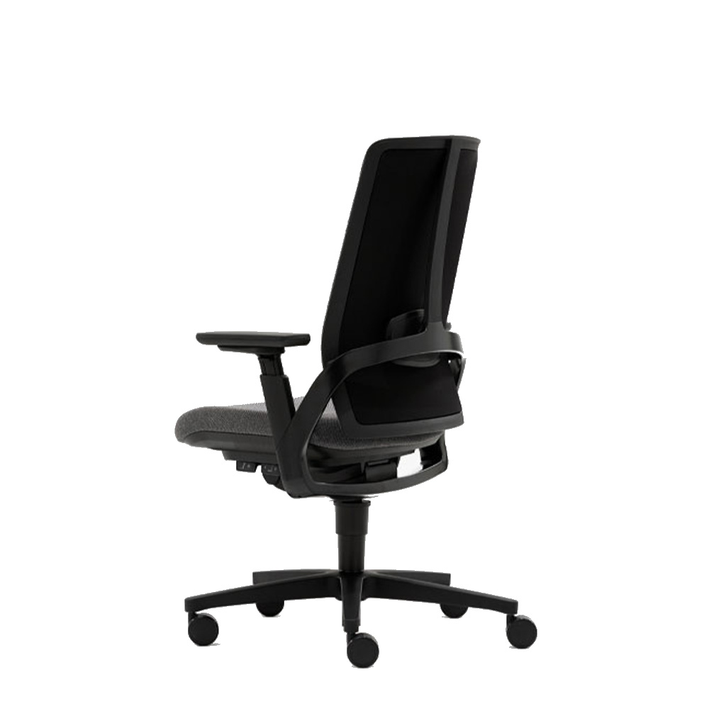 Senator i-Workchair modern ergonomic office chair with five-star base, adjustable arms and castors