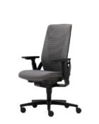 Detail of Senator i-Workchair height-adjustable armrests with multifunction pads