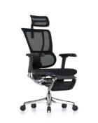 Adjustable seat height, depth, and back tilt - Mirus Elite G2 chair. With optional head and leg rest and adjustable 5D arms.
