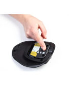 upside down of the ergonomic HandShoe SHIFT Ambidextrous Cordless Mouse