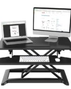 Sit Stand Desk solution that can be added to any standard desk.