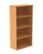 Norwegian Beech, MFC Bookcase. 3-sheleves, standing at 1592 mm high.