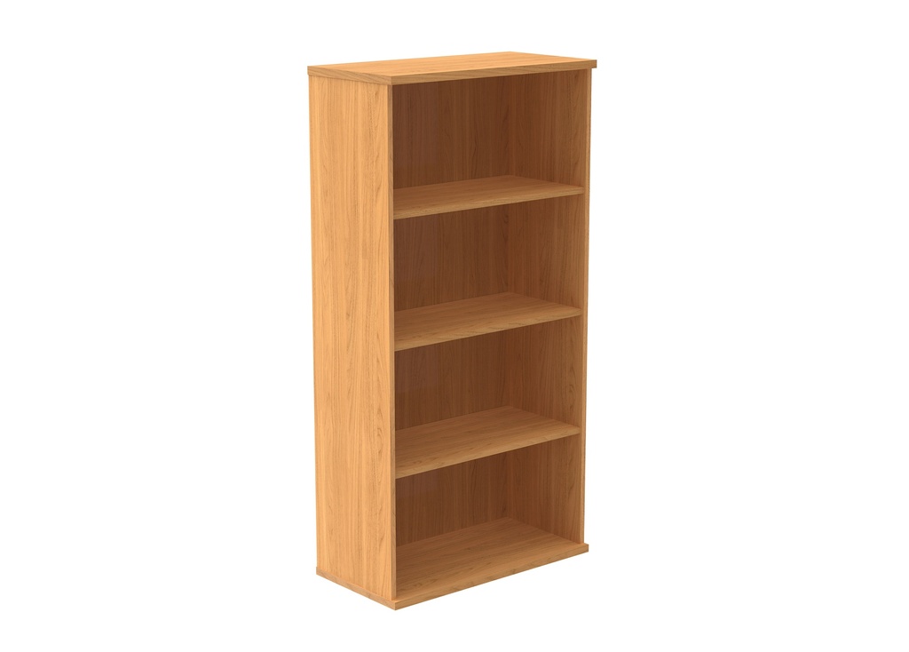 Norwegian Beech, MFC Bookcase. 3-sheleves, standing at 1592 mm high.