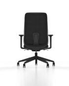Mesh back, ergonomic office chair with adjustable settings to match your body shape and size.
