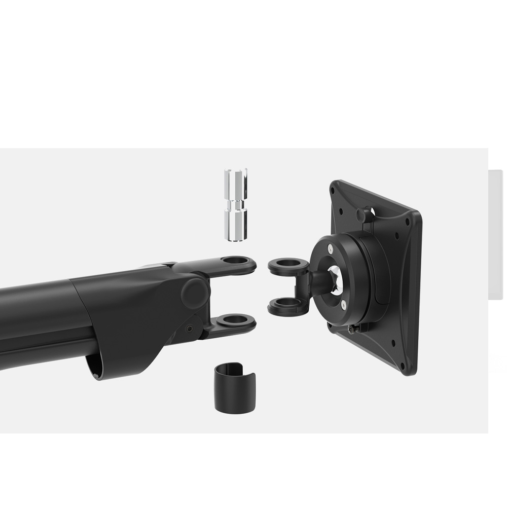 Close up of gas lift monitor arm - levo mech 2