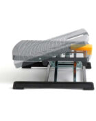 Side view of Score PRO Footrest showing adjustable height levels