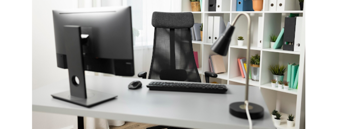 Gaming chair in an office