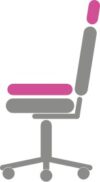 Fixed Back Ergonomic Chair Mechanism