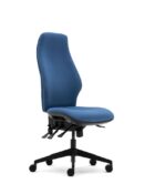 Task Chair - Torasen Orthopaedica 300 Series Range. Finished in an era fabric upholstery and black components. Choose between an independent or synchro mechanism, and ergonomic features. Supplied with 5 star castor base.