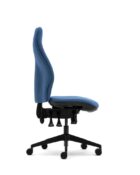 Task Chair - Torasen Orthopaedica 300 Series Range. Finished in an era fabric upholstery and black components. Choose between an independent or synchro mechanism, and ergonomic features.